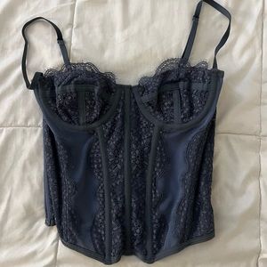 Urban Outfitters Blue Corset